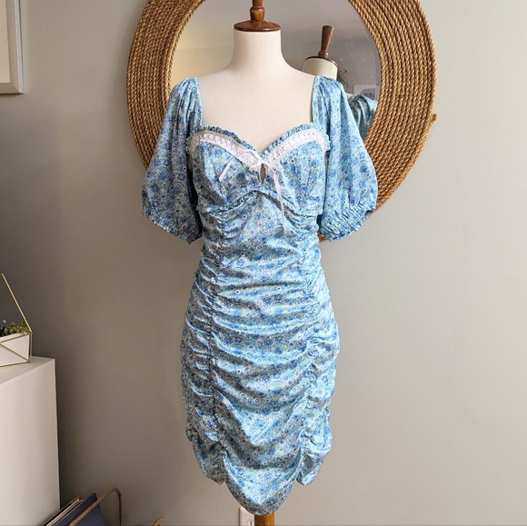 For Love and Lemons x Victoria's Secret Alana Floral Dress - Picture 3 of 6